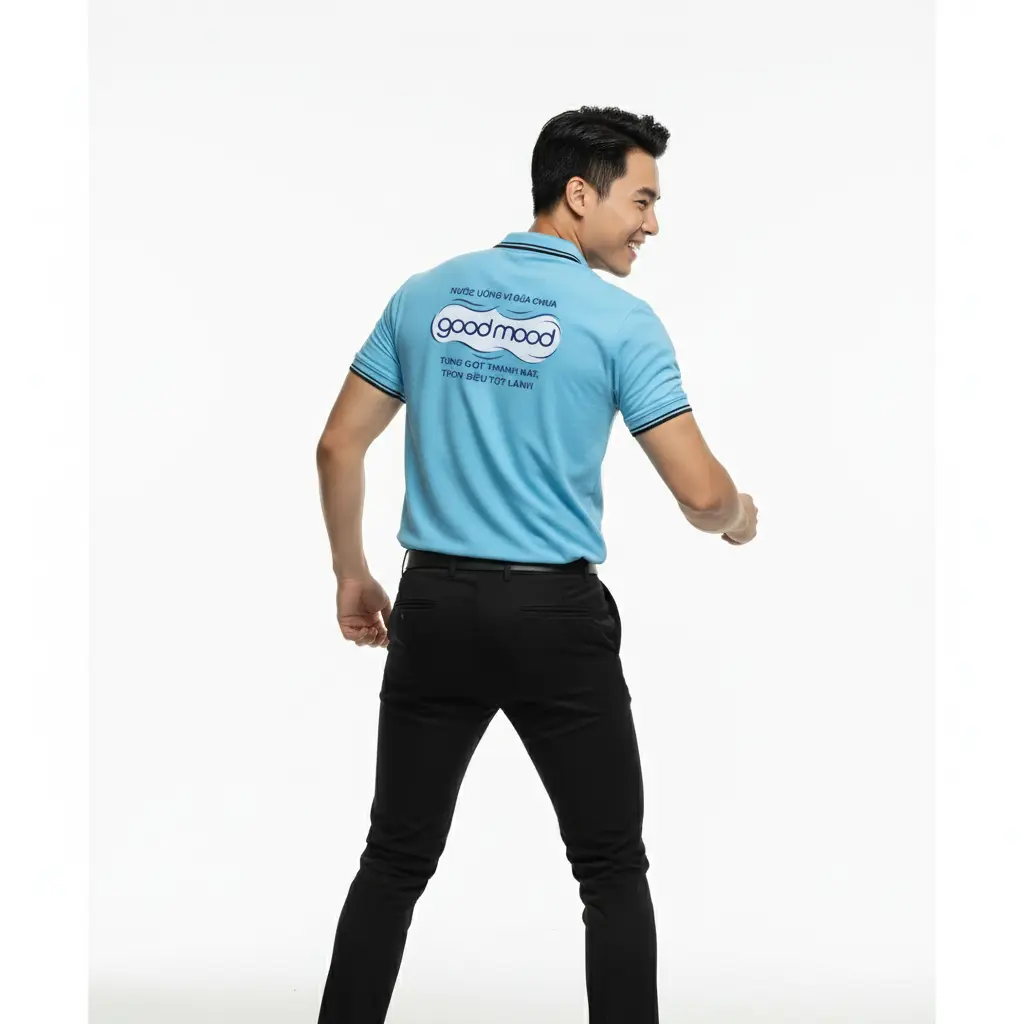 Đồng Phục Áo Thun Polo 09 - mặt sau