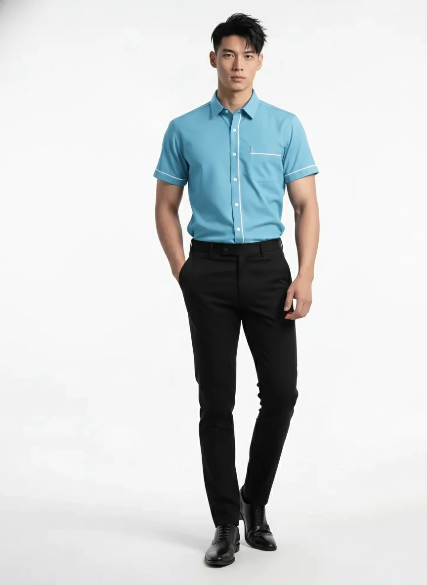 Đồng phục văn phòng 06 - mặt trước