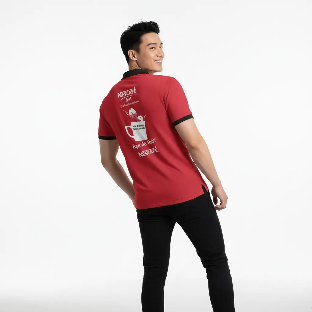 Đồng Phục Áo Thun Polo 12 - mặt sau