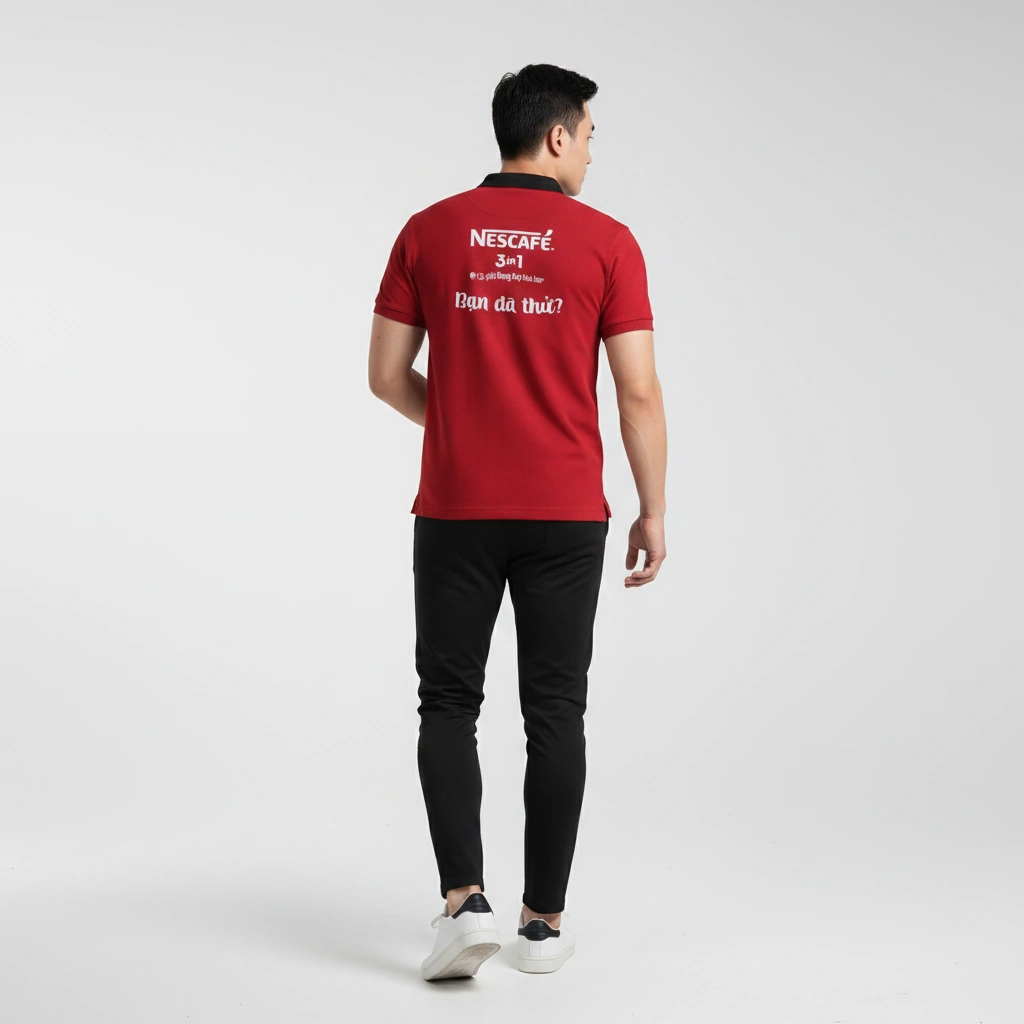 Đồng Phục Áo Thun Polo 01 - mặt sau